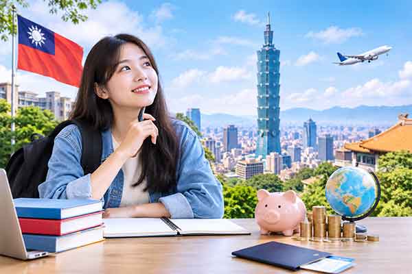 tổng chi phí du học đài loan