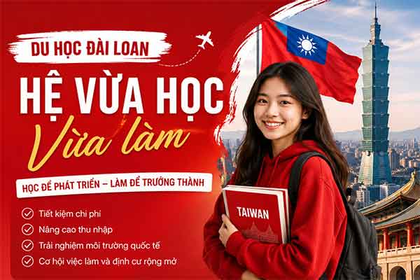 du học Đài Loan hệ vừa học vừa làm
