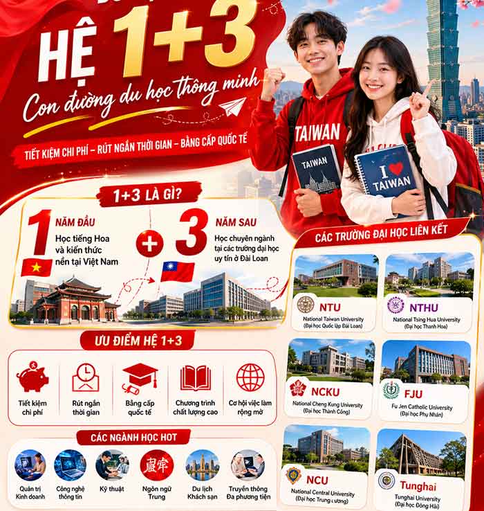 du học hệ 1 3