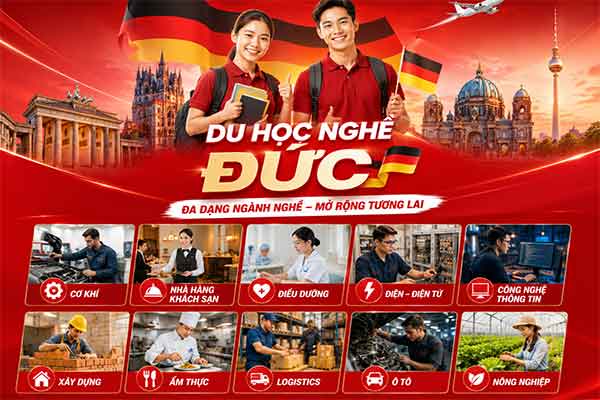 phí đi du học nghề Đức 
