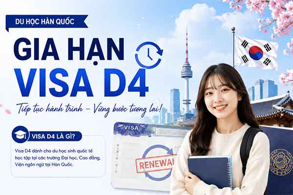 gia hạn visa D4 