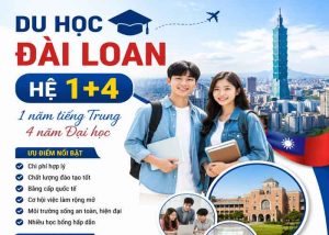 Du học Đài Loan hệ 1+4