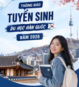 Thông tin tuyển sinh du học Hàn Quốc năm 2026
