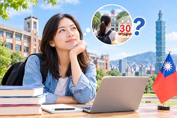 30 tuổi có đi du học Đài Loan được không